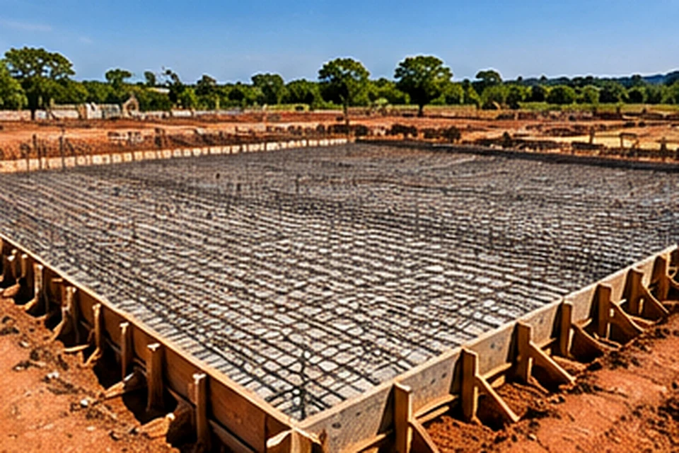 Concretagem de radier