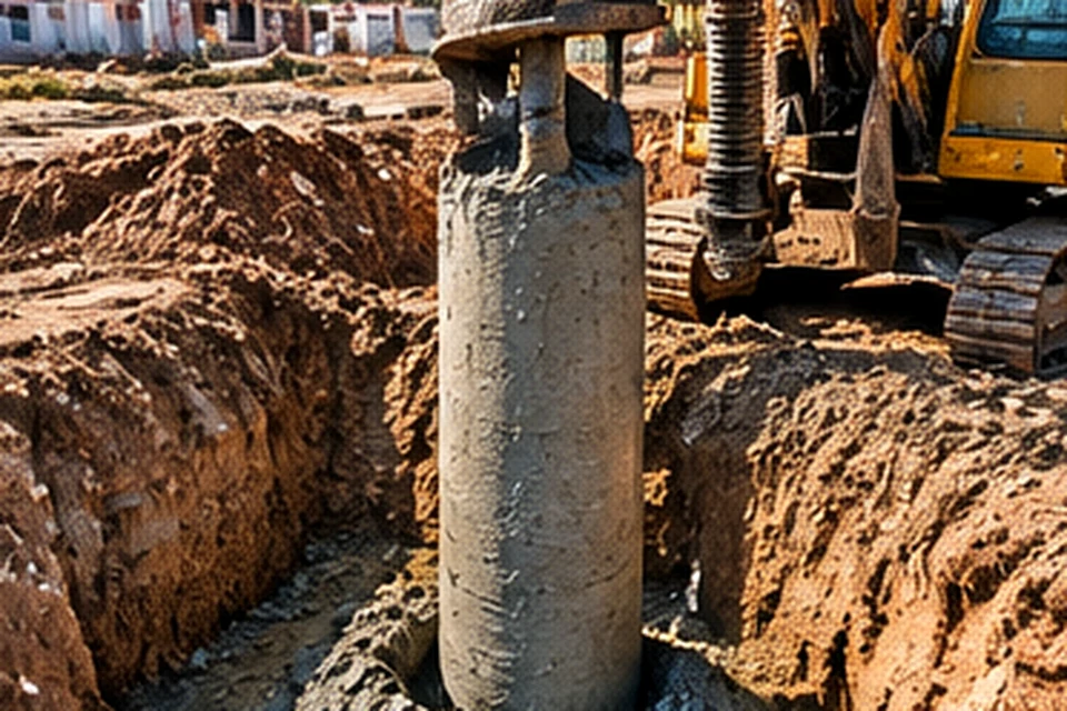 Bomba estacionária de concreto